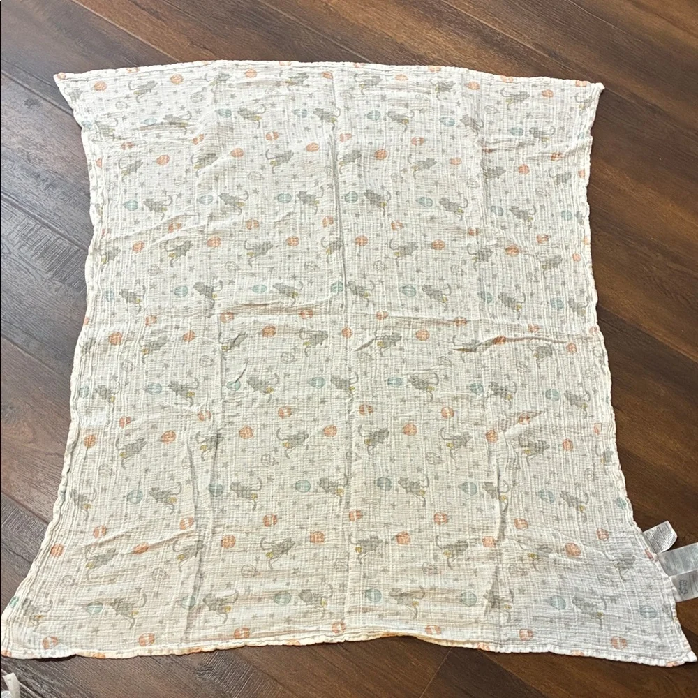 HUGE ADEN + ANAIS DISNEY DUMBO MUSLIN SWADDLE BLANKET SECURITY LOVEY BABY